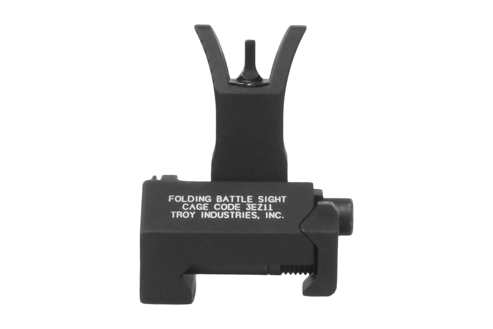 Troy Industries Rear Folding BattleSight - Black